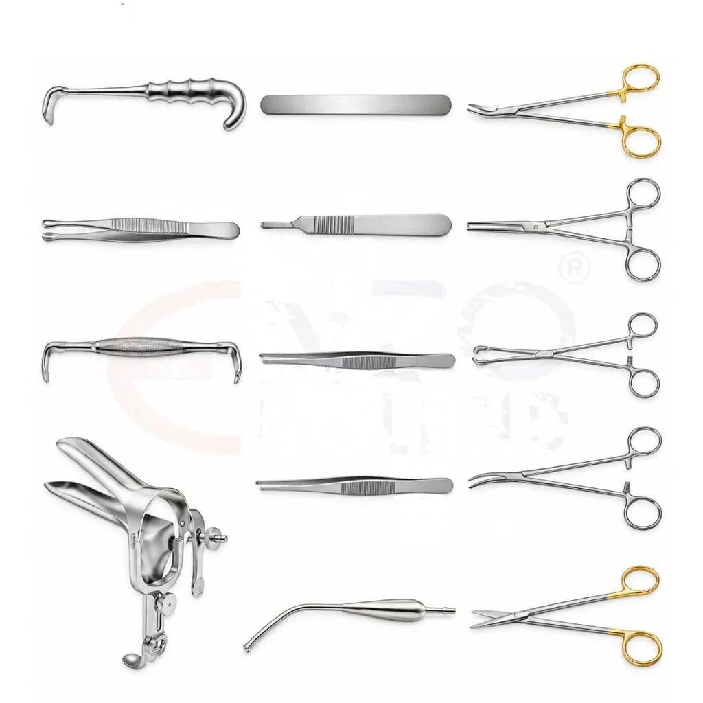 Abdominal Gynecological Instrument Set – 157 Pieces