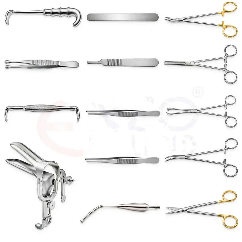 Abdominal Gynecological Instrument Set – 157 Pieces
