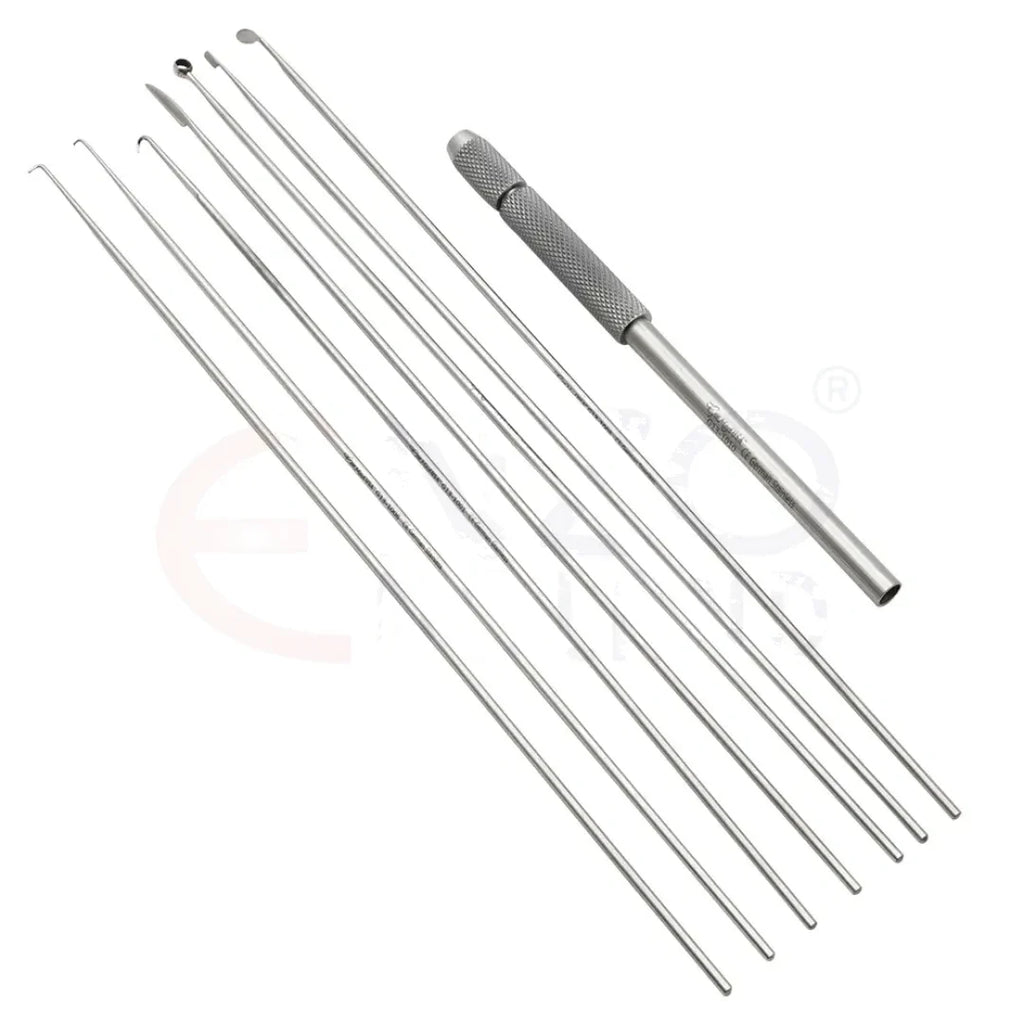 Neuro Knife Set with Universal Chuck Handle