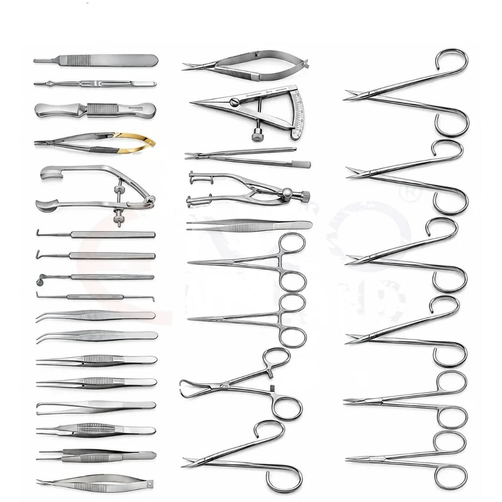 Retinal Surgery Instrument Set
