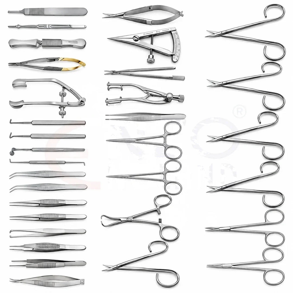 Retinal Surgery Instrument Set