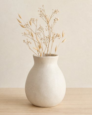 Handmade-Style Ceramic Vase