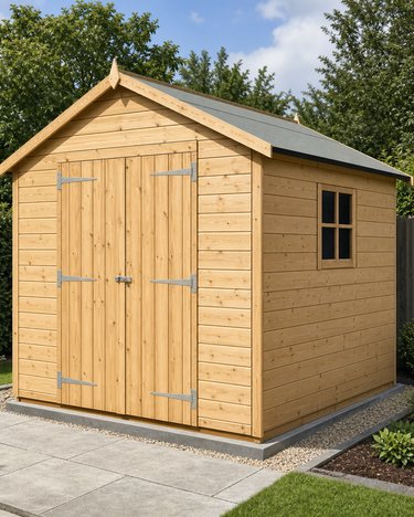 Large Timber Storage Shed