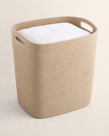 Woven Laundry Storage Basket